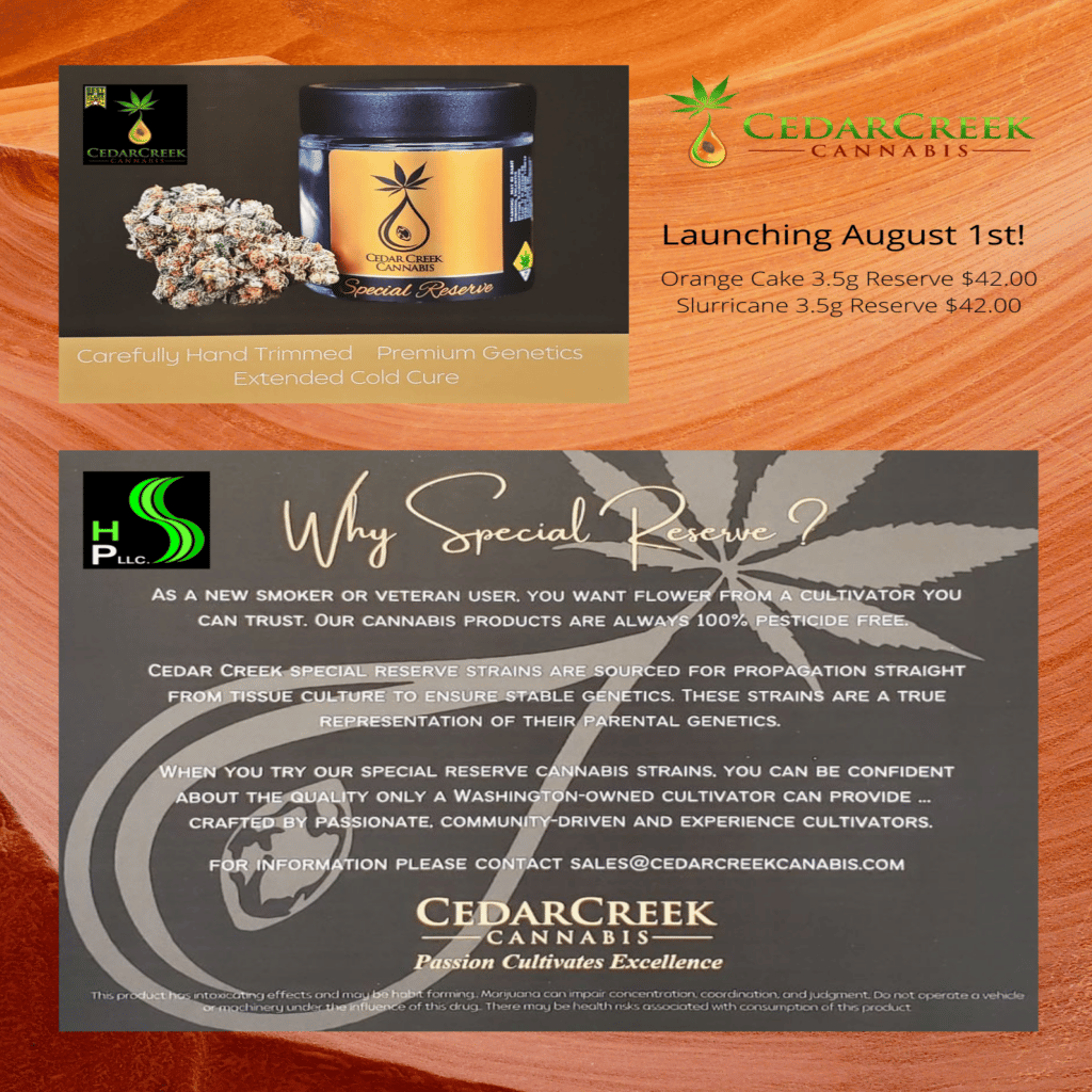 Cedar Creek Orange Cake Slurricane