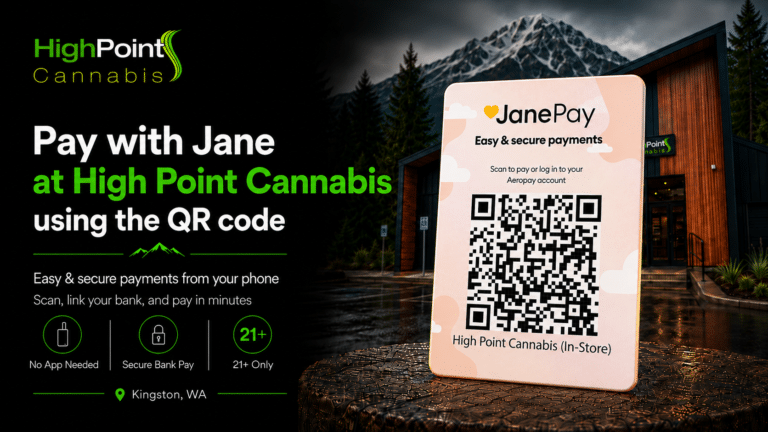 How to Pay with Jane at High Point Cannabis